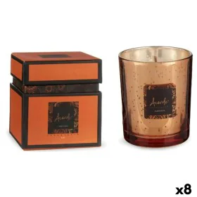 Scented Candle Cinnamon Orange 8 x 9 x 8 cm (8 Units) by Acorde, Candles - Ref: S3625841, Price: 40,79 €, Discount: %