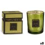 Scented Candle Lime Green Tea 8 x 9 x 8 cm (8 Units) by Acorde, Candles - Ref: S3625842, Price: 40,14 €, Discount: %