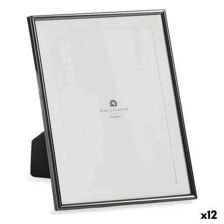 Marco de Fotos Cristal Negro Acero (12 Unidades) de Gift Decor, Marcos de pared y mesa - Ref: S3625845, Precio: 47,92 €, Desc...