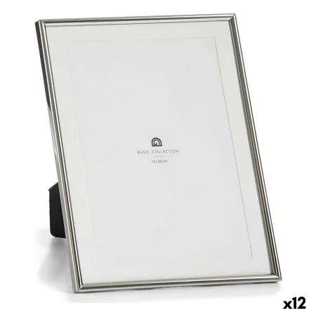 Cadre photo Verre Argenté Acier (12 Unités) de Gift Decor, Cadres muraux et de table - Réf : S3625850, Prix : 46,97 €, Remise...