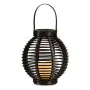 Farol LED Marrón Plástico 21 x 23,7 x 21 cm (4 Unidades) de Ibergarden, Farolas - Ref: S3625863, Precio: 66,84 €, Descuento: %