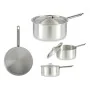 Saucepan with Lid Silver Aluminium 4 L 24,5 x 12 x 41 cm (10 Units) by Kinvara, Saucepans - Ref: S3625865, Price: 83,22 €, Di...