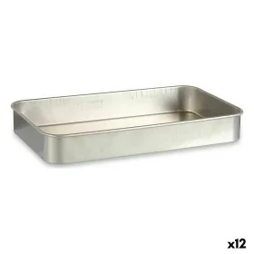 Roasting Tin Silver Aluminium 28,5 x 6,5 x 46 cm (12 Units) by Kinvara, Roasting Pans - Ref: S3625866, Price: 166,68 €, Disco...