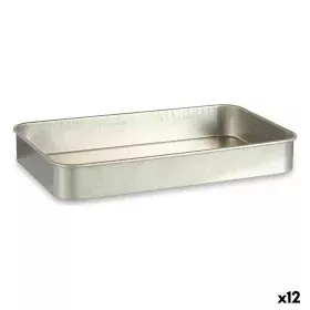 Rustidera Plateado Aluminio 28,5 x 6,5 x 46 cm (12 Unidades) de Kinvara, Bandejas para horno - Ref: S3625866, Precio: 184,02 ...