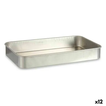 Rustidera Plateado Aluminio 28,5 x 6,5 x 46 cm (12 Unidades) de Kinvara, Bandejas para horno - Ref: S3625866, Precio: 166,68 ...