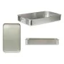 Plat à gratin Argenté Aluminium 28,5 x 6,5 x 46 cm (12 Unités) de Kinvara, Plats à rôtir - Réf : S3625866, Prix : 166,68 €, R...