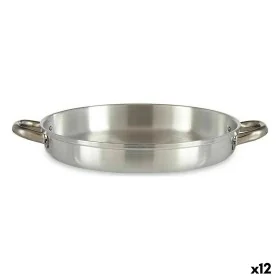 Poêle Ø 30 cm Argenté Aluminium (12 Unités) de Kinvara, Grandes sauteuses - Réf : S3625869, Prix : 104,40 €, Remise : %