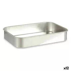 Plat à gratin Argenté Aluminium 31 x 5,5 x 21,5 cm (12 Unités) de Kinvara, Plats à rôtir - Réf : S3625870, Prix : 61,77 €, Re...