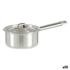 Cazo con Tapa Ø 12 cm Plateado Aluminio 600 ml (10 Unidades) de Kinvara, Cazos - Ref: S3625871, Precio: 42,27 €, Descuento: %