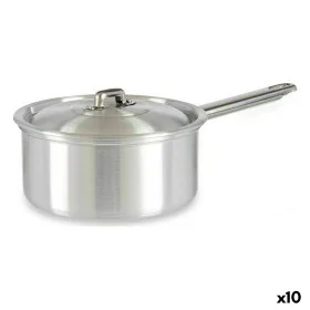 Cazo con Tapa Ø 16 cm Plateado Aluminio 1,5 L (10 Unidades) de Kinvara, Cazos - Ref: S3625874, Precio: 56,16 €, Descuento: %