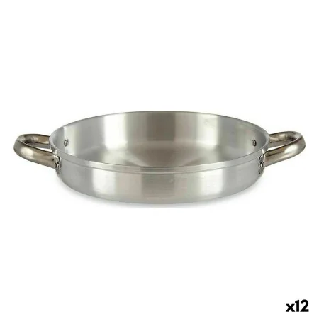 Pfanne Silberfarben Aluminium 25 x 4,5 x 33 cm (12 Stück) von Kinvara, Servierpfannen - Ref: S3625878, Preis: 67,38 €, Rabatt: %