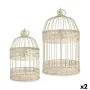 Decorative cage Set Cream (2 Units) by Gift Decor, Ornaments - Ref: S3625898, Price: 34,34 €, Discount: %