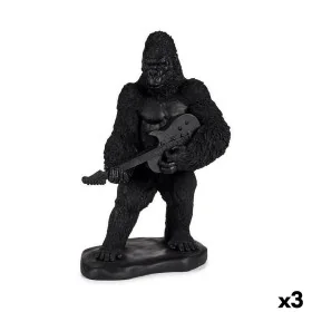 Statua Decorativa Gorilla Chitarre Nero 17,5 x 38 x 27 cm (3 Unità) di Gift Decor, Soprammobili - Rif: S3625905, Prezzo: 60,7...