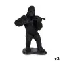 Decorative Figure Gorilla Violin Black 17 x 41 x 30 cm (3 Units) by Gift Decor, Ornaments - Ref: S3625906, Price: 60,73 €, Di...