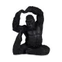 Figurine Décorative Yoga Gorille Noir 15,2 x 31,5 x 26,5 cm (3 Unités) de Gift Decor, Objets de décoration - Réf : S3625917, ...