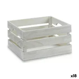 Caixa Decorativa Branco Madeira 31 x 16 x 21 cm (18 Unidades) de Gift Decor, Caixas - Ref: S3625920, Preço: 87,48 €, Desconto: %