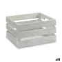 Caja Decorativa Blanco Madera 31 x 16 x 21 cm (18 Unidades) de Gift Decor, Cajas - Ref: S3625920, Precio: 87,48 €, Descuento: %