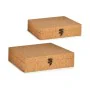 Set di Scatole Decorative Marrone Sughero Legno MDF (6 Unità) di Gift Decor, Scatole decorative - Rif: S3625944, Prezzo: 47,3...