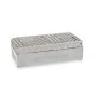 Jewelry box Silver Ceramic 10,2 x 6,3 x 20,5 cm (6 Units) by Gift Decor, Boxes - Ref: S3625955, Price: 30,10 €, Discount: %