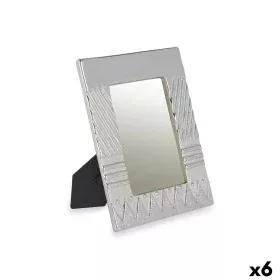 Cadre photo Argenté Céramique 18,5 x 1,5 x 23 cm (6 Unités) de Gift Decor, Cadres muraux et de table - Réf : S3625959, Prix :...