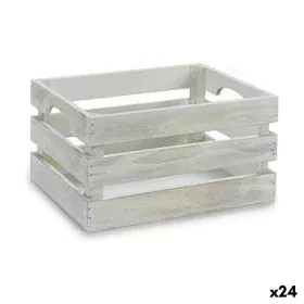 Caja Decorativa Blanco Madera de álamo 26,2 x 13,2 x 15,8 cm (24 Unidades) de Gift Decor, Cajas - Ref: S3625974, Precio: 63,8...