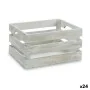 Caixa Decorativa Branco Madeira de álamo 26,2 x 13,2 x 15,8 cm (24 Unidades) de Gift Decor, Caixas - Ref: S3625974, Preço: 70...