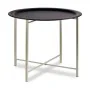 Side table White Black Metal 62 x 48,5 x 62 cm (4 Units) by Gift Decor, Tables - Ref: S3625990, Price: 115,51 €, Discount: %