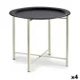 Table d'appoint Blanc Noir Métal 52 x 44 x 52 cm (4 Unités) de Gift Decor, Tables - Réf : S3625991, Prix : 89,87 €, Remise : %