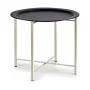 Table d'appoint Blanc Noir Métal 52 x 44 x 52 cm (4 Unités) de Gift Decor, Tables - Réf : S3625991, Prix : 89,87 €, Remise : %