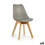 Dining Chair Brown Grey 42 x 80 x 50 cm (4 Units) by Gift Decor, Dining Chairs - Ref: S3625997, Price: 191,40 €, Discount: %