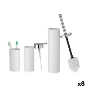 Set da Bagno Bianco Plastica (8 Unità) di Berilo, Set di accessori per il bagno - Rif: S3626017, Prezzo: 75,71 €, Sconto: %