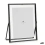 Cadre photo Noir Métal verre Plastique 20,5 x 1 x 25,2 cm (12 Unités) de Gift Decor, Cadres muraux et de table - Réf : S36260...