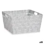 Cesta Multiusos Blanco Tela 30,4 x 14 x 20 cm (18 Unidades) de Kipit, Cubos de almacenaje sin tapa - Ref: S3626042, Precio: 5...