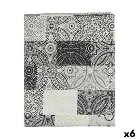 Nappe toile Antitaches Carrelage 140 x 180 cm Gris (6 Unités) de Kinvara, Accessoires de fête - Réf : S3626049, Prix : 64,94 ...