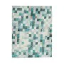 Nappe toile Antitaches Carreaux 140 x 180 cm Turquoise (6 Unités) de Kinvara, Accessoires de fête - Réf : S3626056, Prix : 64...