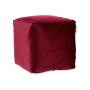 Pouf Velours Bordeaux 30 x 30 x 30 cm (4 Unités) de Gift Decor, Fauteuils poire - Réf : S3626069, Prix : 41,08 €, Remise : %