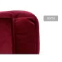 Pouf Velours Bordeaux 30 x 30 x 30 cm (4 Unités) de Gift Decor, Fauteuils poire - Réf : S3626069, Prix : 41,08 €, Remise : %