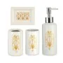 Badezimmer Set Weiß Gold aus Keramik (12 Stück) von Berilo, Sets - Ref: S3626075, Preis: 89,32 €, Rabatt: %