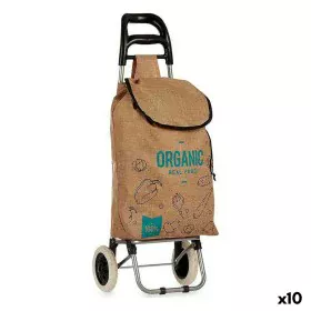 Shopping cart Organic Brown 3,3 L 36 x 95 x 35 cm (10 Units) by Kinvara, Shopping bags and baskets - Ref: S3626092, Price: 94...