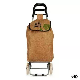 Carrello Marrone 3,3 L 36 x 95 x 35 cm (10 Unità) di Kinvara, Borse e cestini per la spesa - Rif: S3626094, Prezzo: 104,47 €,...