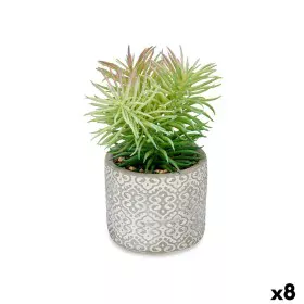 Decorative Plant Succulent Wood Plastic 12 x 22 x 12 cm (8 Units) by Ibergarden, Artificial Plants - Ref: S3626104, Price: 44...