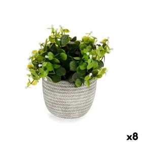 Plante décorative Fleurs Plastique 20 x 20,5 x 20 cm (8 Unités) de Ibergarden, Plantes artificielles - Réf : S3626106, Prix :...