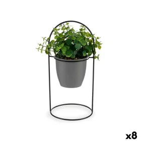 Pianta Decorativa Fogli Rotonda Metallo Plastica 21 x 30 x 21 cm (8 Unità) di Ibergarden, Piante artificiali - Rif: S3626109,...