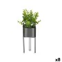 Plante décorative Eucalyptus Métal Plastique 14 x 40 x 14 cm (8 Unités) de Ibergarden, Plantes artificielles - Réf : S3626110...