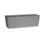 Floreira Stefanplast Cinzento Plástico 18 x 16 x 49 cm (12 Unidades) de Stefanplast, Vasos de janela - Ref: S3626123, Preço: ...