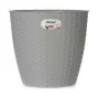 Plant pot Stefanplast Grey Plastic 29 x 26,5 x 29 cm (6 Units) by Stefanplast, Flower Pots - Ref: S3626126, Price: 32,14 €, D...