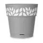 Vaso Autoirrigável Stefanplast Cloe Cinzento Plástico 25 x 25 x 25 cm (6 Unidades) de Stefanplast, Vasos para flores - Ref: S...