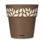 Pot auto-arrosant Stefanplast Cloe Marron Plastique 25 x 25 x 25 cm (6 Unités) de Stefanplast, Pots de fleurs - Réf : S362613...