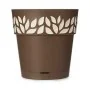 Self-watering flowerpot Stefanplast Cloe Brown Plastic 29 x 29 x 29 cm (6 Units) by Stefanplast, Flower Pots - Ref: S3626137,...