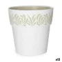 Self-watering flowerpot Stefanplast Gaia White Plastic 19 x 19 x 19 cm (12 Units) by Stefanplast, Flower Pots - Ref: S3626146...